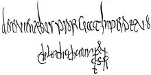 Chlothar II's signature