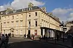 No 4 (Alfred Hopkins House) with railings, Queen Square