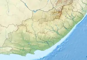 Doddington (East Indiaman) is located in Eastern Cape