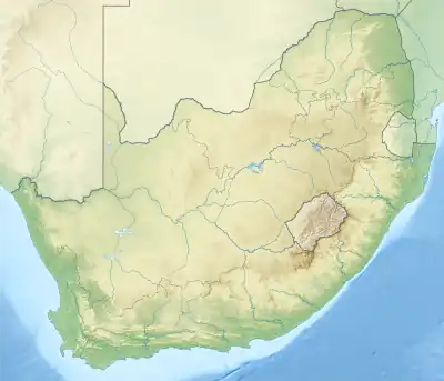 The Sentinel is located in South Africa