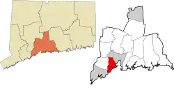 West Haven's location within the South Central Connecticut Planning Region and the state of Connecticut