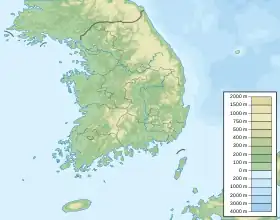 Sinking of MV Seohae is located in South Korea