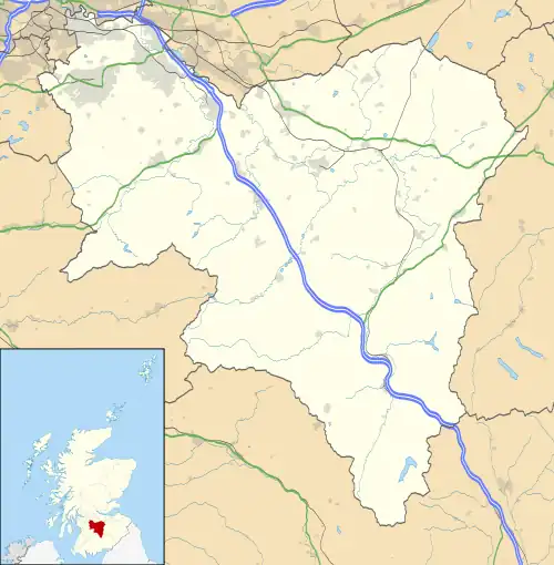 Eastfield is located in South Lanarkshire