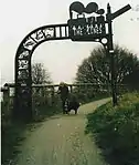 Footpath following the former railway line in Allerton Bywater