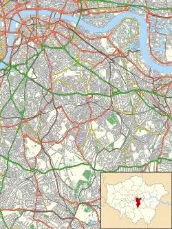 Surrey Dispensary is located in London Borough of Southwark