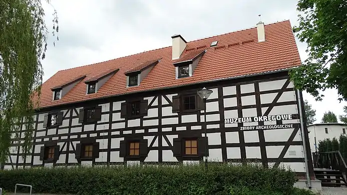 Facade of the museum