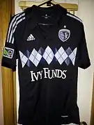 The 2013 3rd Jersey kit from Sporting Kansas City