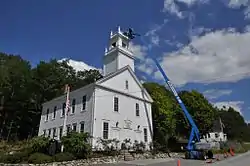 Springfield Town Hall and Howard Memorial Methodist Church