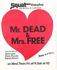 Mr Dead & Mrs. Free, poster, 1982