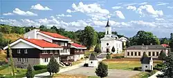 Centre of Střítež nad Ludinou