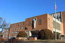 The main building of St. Ann's Center for Children, Youth & Families in Hyattsville, Maryland.