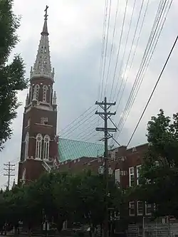 St. Anthony's Roman Catholic Church, Rectory, Convent, and School