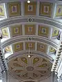 Ceiling with lunette windows bringing in light