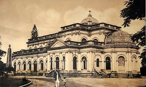 St. Mark's Cathedral, Bangalore is an example of the English Baroque style in India.