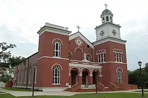 St. Anne Catholic Church off St. Joseph St.