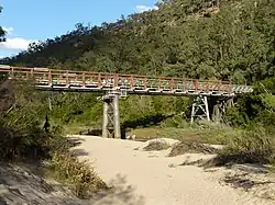 Bridge across the Macdonald River