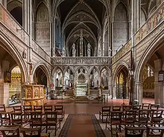 The rood screen