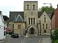 St Cuthbert's Polish Church, Bedford. Rebuilt 1845–47 by James Woodroffe of Bedford.