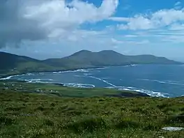 St Finian's Bay from the Coonanaspig Pass