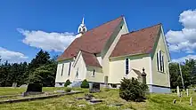 St. James Anglican Church, Boutilier's Point, Nova Scotia, July 2023