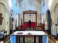 Sanctuary and nave altar, Pentecost 2013