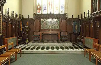 Altar and chancel