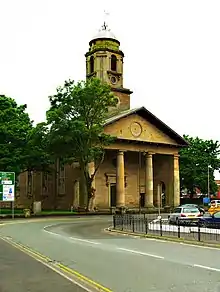 Church of St John and adjoining community hall