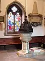 Baptismal font