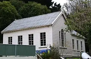 The original school building at St Leonards School