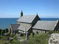 St Mary and St Bodfan Church, Llanaber