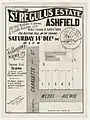 St Regulus Estate Ashfield, 1907, Richardson and Wrench, lithograph J M Cantle