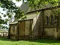 Organ chamber and vestry