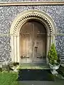 St Thomas of Canterbury, West Hyde, Doorway 1844