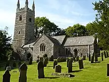 Church of St Winwaloe (listed as St Neot)