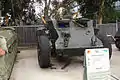 Staghound armoured car under restoration in the museums collection 2008