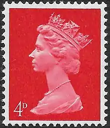 Machin stamp image