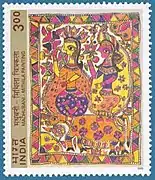 Bull and Sugriva on Stamp of India, 2000