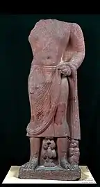 Kosambi Bodhisattva, inscribed "Year 2 of Kanishka".