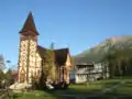 A church in Starý Smokovec