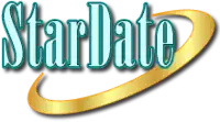 Logo for the StarDate radio program