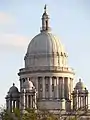 The state house dome, the 4th largest structural stone dome in the world