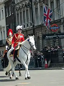 General officer's full dress, as worn by Edward Smyth-Osborne (Major-General commanding the Household Division).