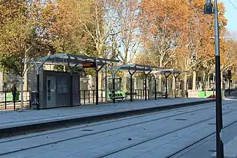 Porte de Clichy tramway stop