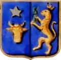 Coat of arms of Mihail Sturdza. After 1834