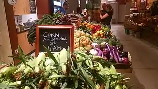 Corn for sale at Stillman's Farm booth