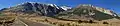 Snow-covered Koip Peak centered in back, flanked by Parker Peak (left) and Mount Lewis (right)