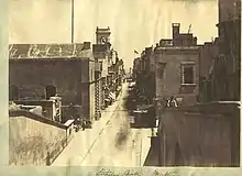 Strada Reale in 1859