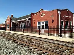 Strong City Atchison, Topeka, & Santa Fe Depot