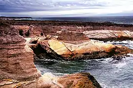 Submarine Rock, Montaña de Oro coast