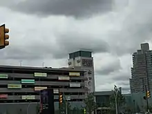 Rivers Casino Philadelphia is visible from the Frankford and Delaware Avenue station